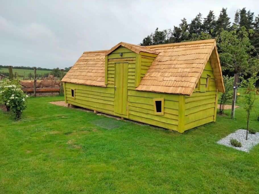 Cabane - La Forest Epuisay Buitenkant foto